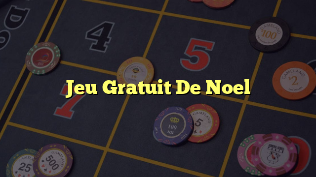 Jeu Gratuit De Noel