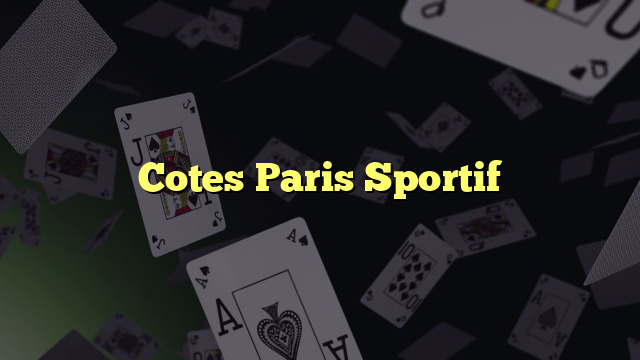 Cotes Paris Sportif
