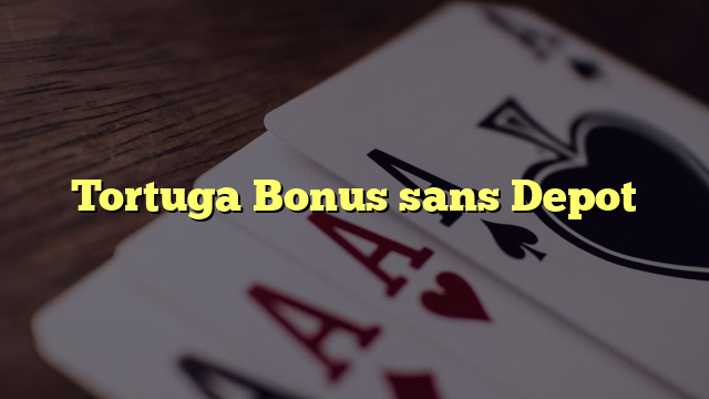 Tortuga Bonus sans Depot