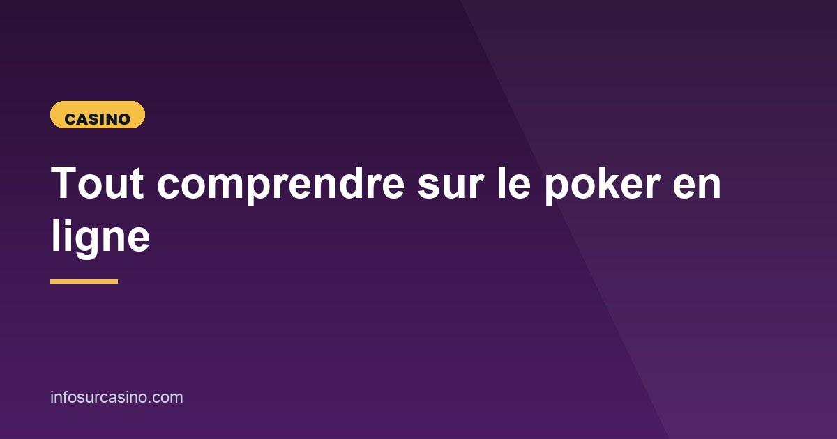 Illustration de l'article consacré au poker en ligne